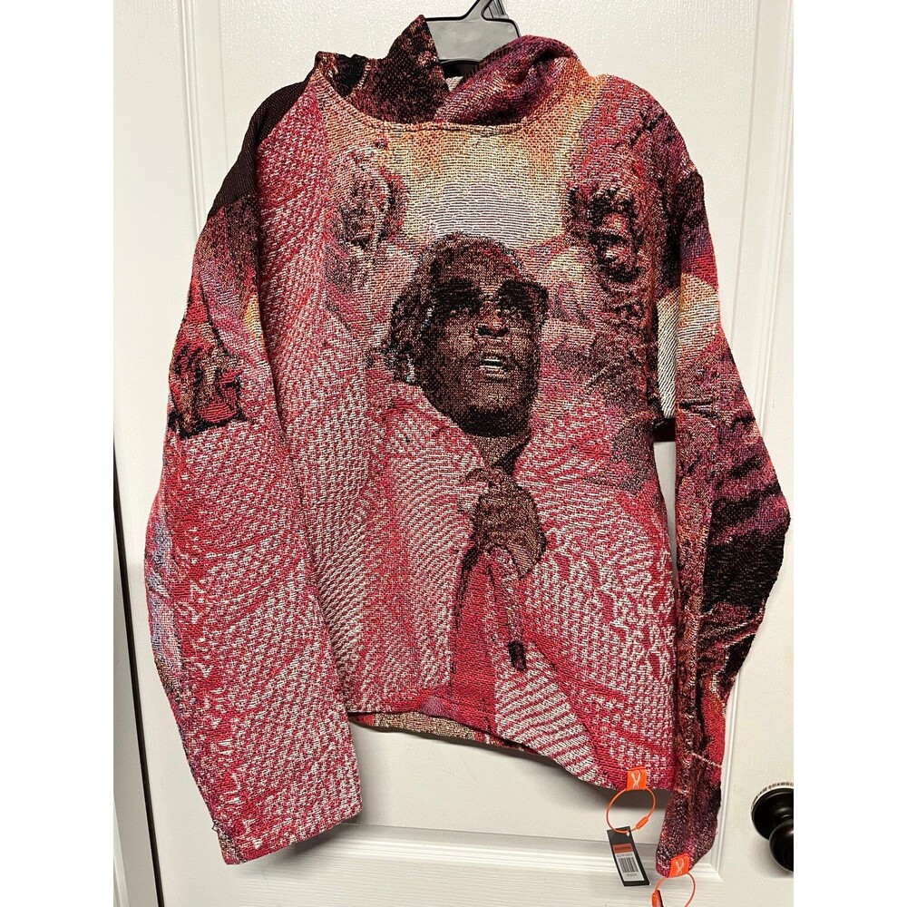 Brand X Young Thug Tapestry Hoodie Size Medium NWT Rare Streetwear